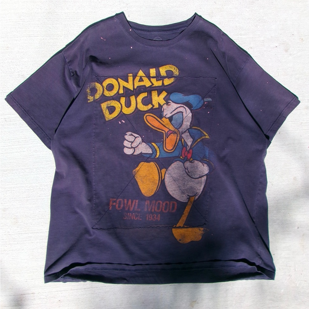 Heavy Weight Donald Duck Disney T-shirt
